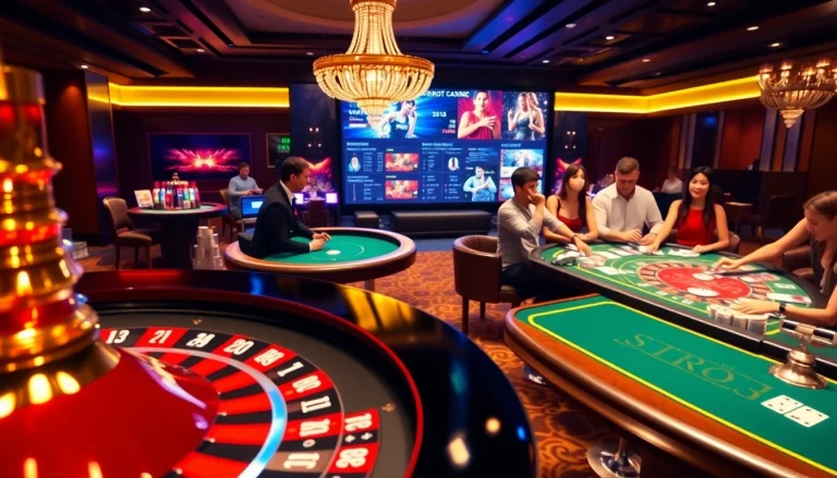 Players winning at the roulette table at thabet casino, showcasing excitement in gambling.