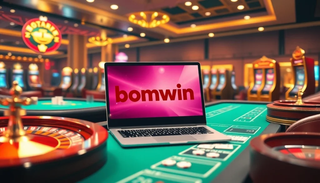 Experience the thrill of Đăng nhập bomwin at a luxurious online casino with vibrant games and high-stakes excitement.