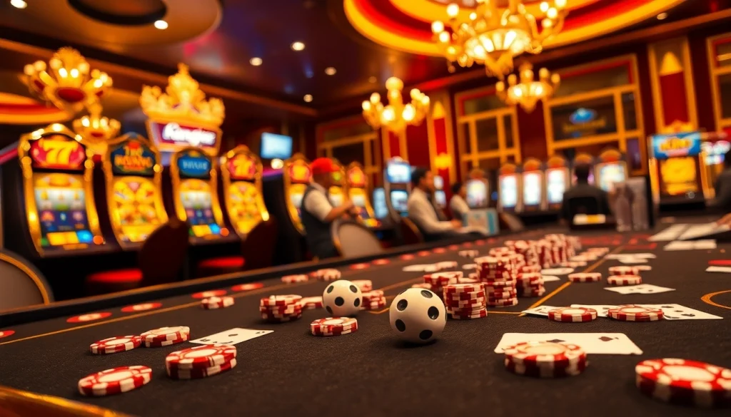 Experience the thrill of winning at king88 with exciting casino games and vibrant atmosphere.