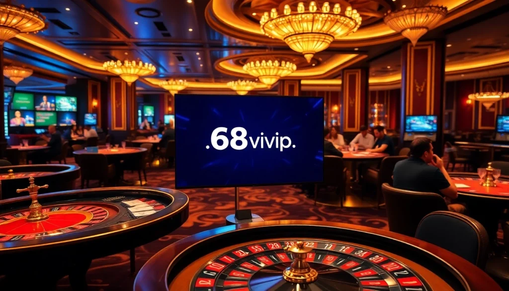 Join the excitement at https://68vip.one/ as players win big at a luxurious casino.