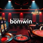 Engage in thrilling bets with Đăng nhập bomwin at luxurious casino tables, featuring dynamic games and vibrant colors.