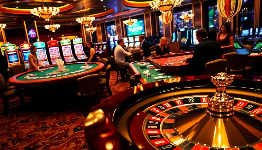 Thrilling casino action at https://mk8th.net/ featuring roulette, poker, and vibrant gaming atmosphere.