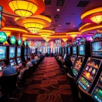 Experience exciting gameplay at https://l567.tech/ with lively slot machines and players enjoying their time.