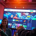 Engaging online gambling scene on 33WIN showcasing betting options and user excitement.