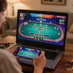 Experience the excitement of betbet while playing mobile casino games in a stylish environment.