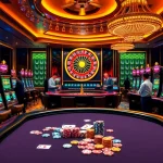 Players engaging in thrilling casino games at go88, showcasing exciting roulette and card action.