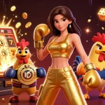 Haywin's 3D illustration showcases thrilling jackpot action and exciting casino elements.