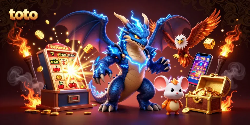 Spin and win with toto's dynamic slot gameplay featuring electrifying characters and rich rewards!