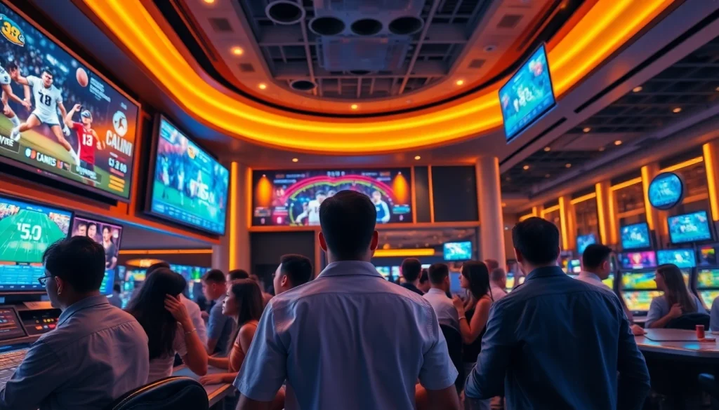 Experience the excitement of w88 sports in a vibrant casino atmosphere.