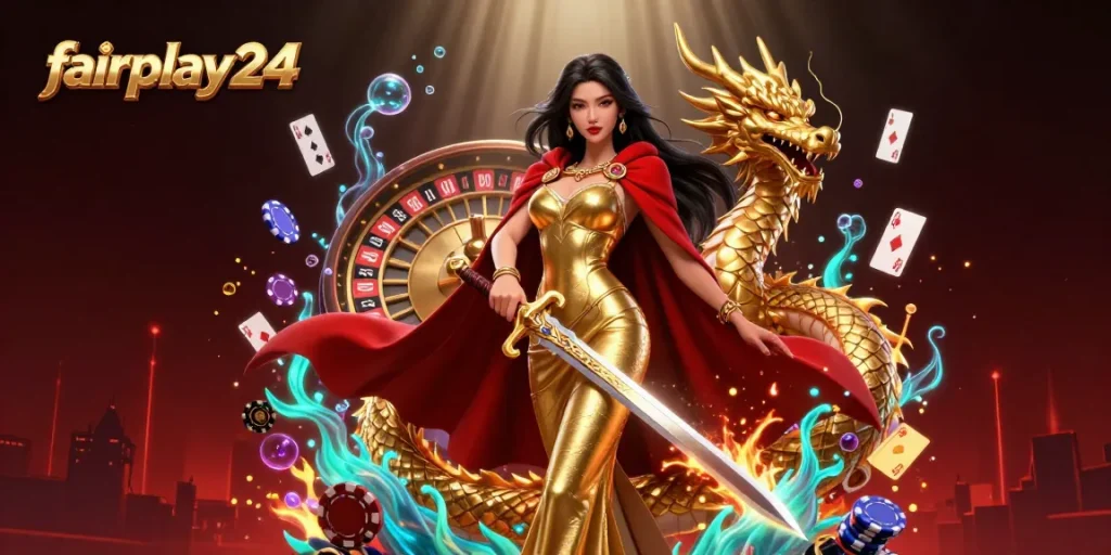 Engage in thrilling bets on fairplay24 with vibrant casino elements and stunning visuals.