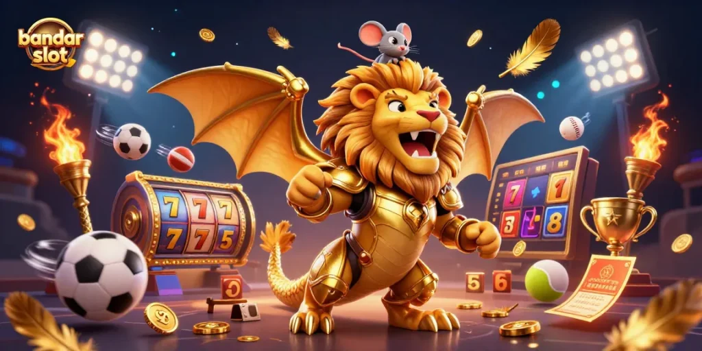 Slot gacor menarik di bandar slot dengan simbol jackpot dan 7 keberuntungan.