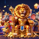 Experience the thrill at ATAS Casino with vibrant slot machines and exciting game elements in action.