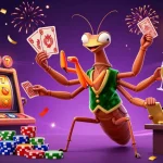 Spin slots with vibrant characters in a rich casino scene filled with jackpots and colorful elements.